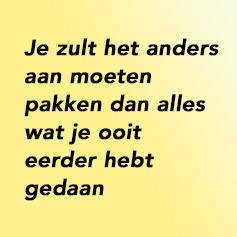 Van het aardgas af, je grootste uitdaging ooit